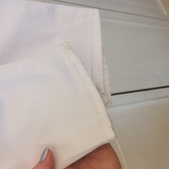 ⭐ 2/ $12 Gap white jeans size 30 (10) curvy true skinny - Picture 4 of 6
